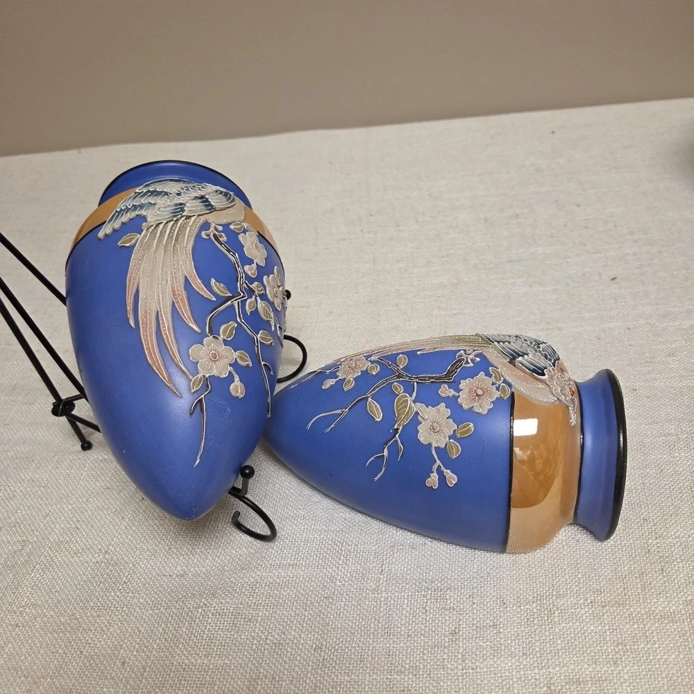 Vintage Japanese Lusterware Wall‎ Pockets